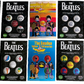 The Beatles 5 Badges Sets