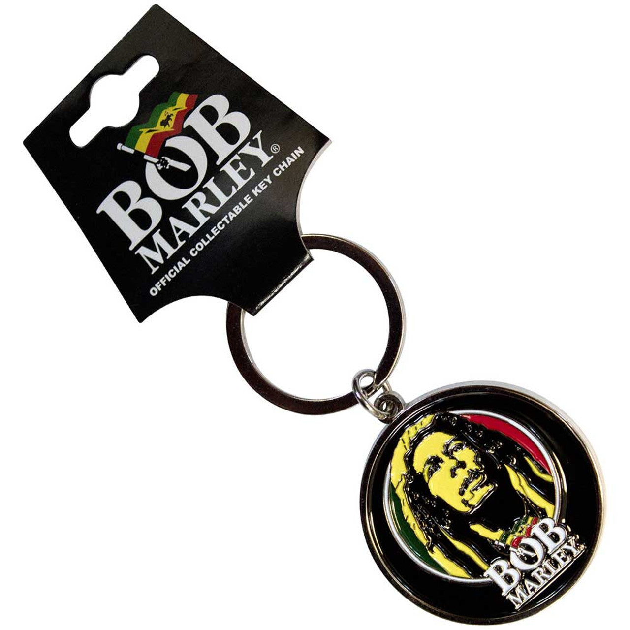The Classic Bob Marley Metal Key Rings