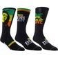 Mens Officially Licensed Tin Of 3 Pairs of Bob Marley Socks