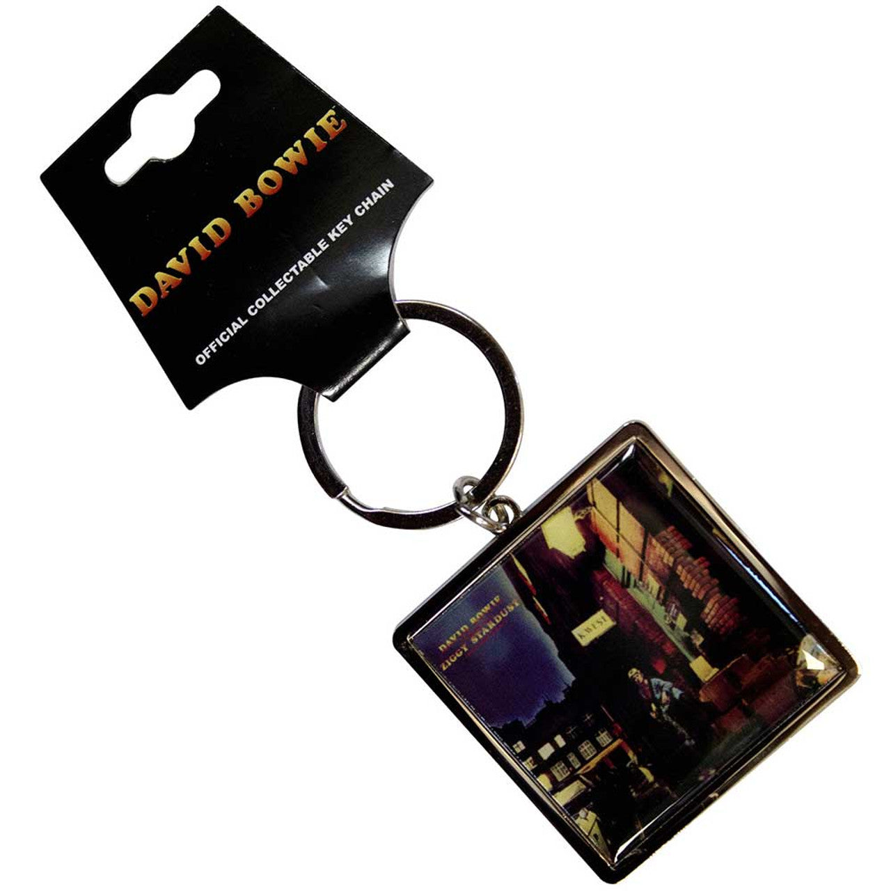 The David Bowie Metal Key Rings