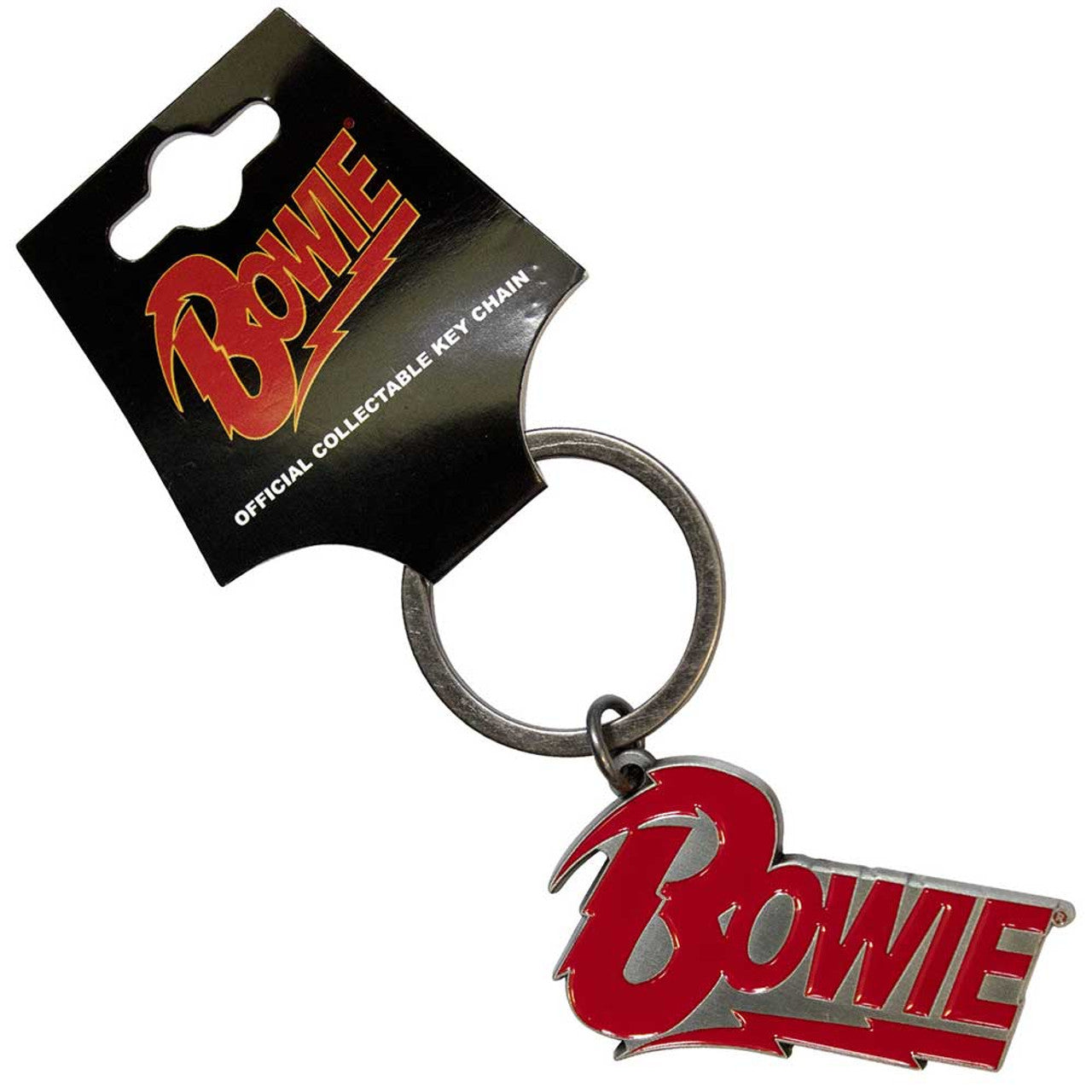 The David Bowie Metal Key Rings