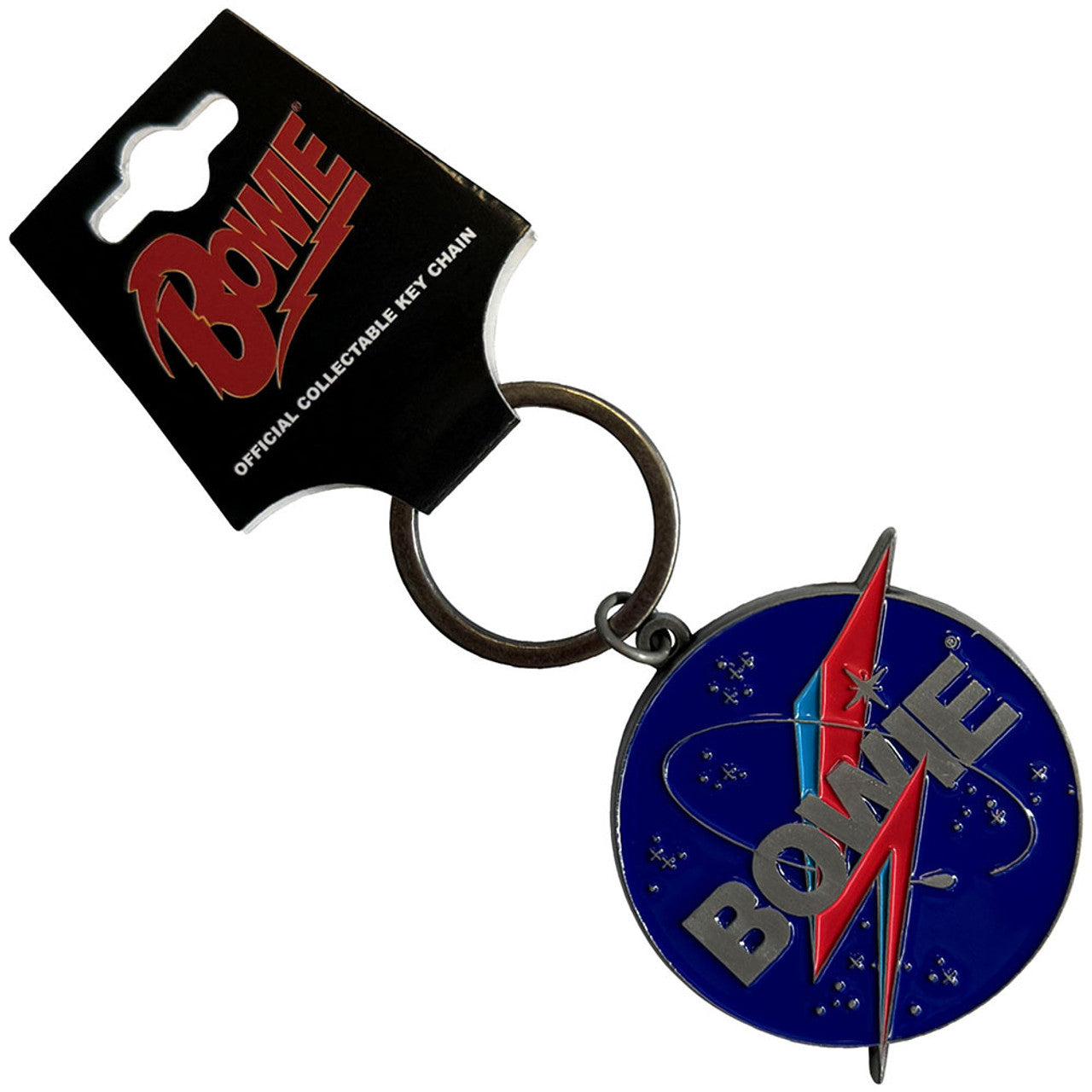 The David Bowie Metal Key Rings