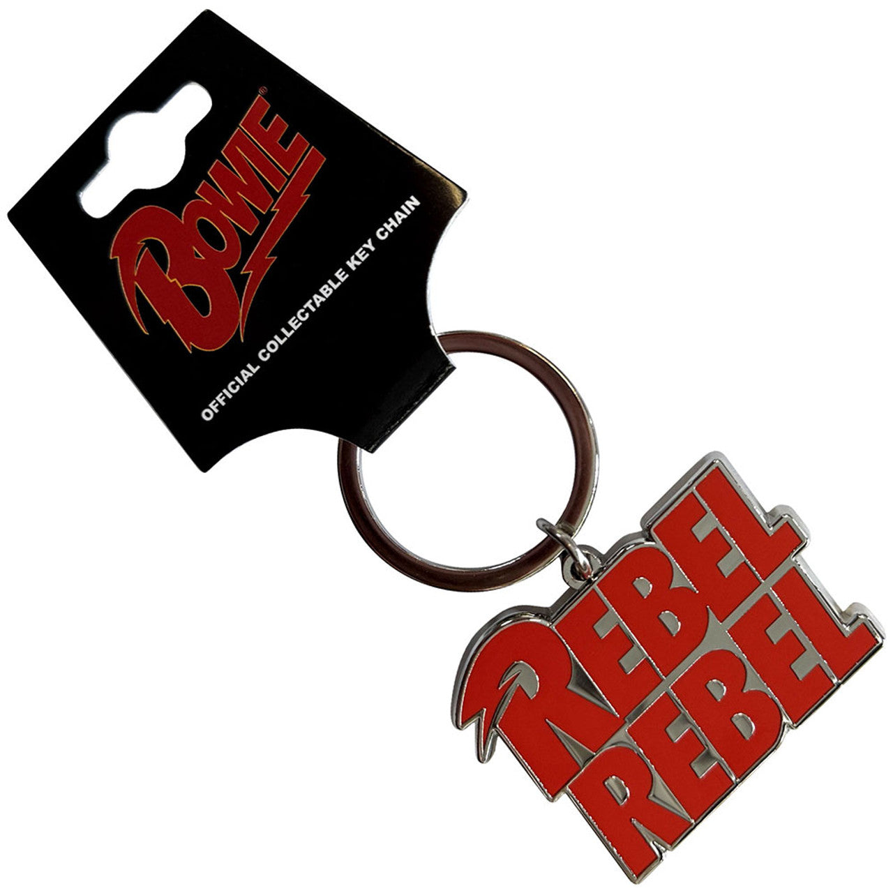 The David Bowie Metal Key Rings