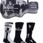 Mens Officially Licensed Tin Of 3 Pairs of The Beatles Socks