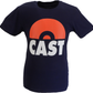 Mens Official Licensed Cast Logo Navy Blue T Shirt