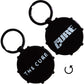 The Cure Metal Double-Sided Logos Drum Key Ring