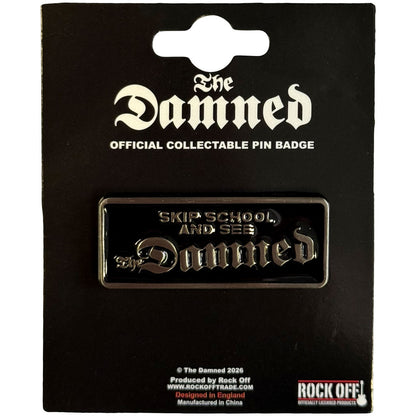 Classic The Damned Metal Badges