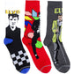 Mens Officially Licensed Tin Of 3 Pairs of Elvis Socks