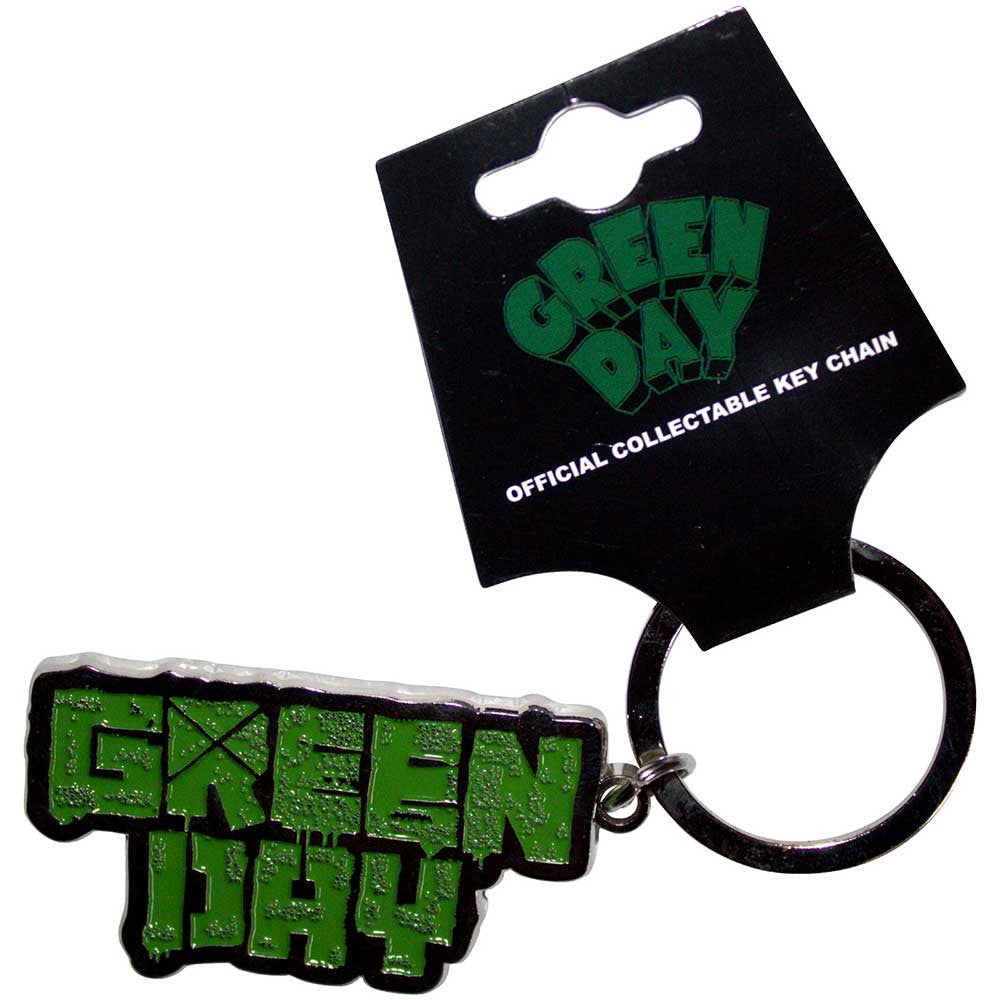 The Classic Green Day Metal Key Rings