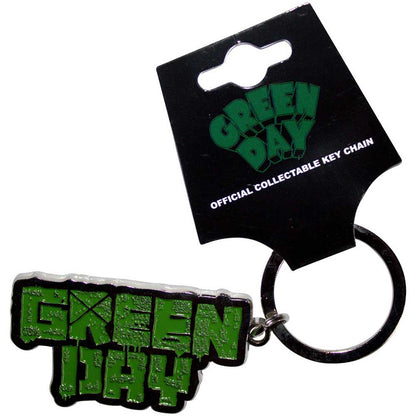 The Classic Green Day Metal Key Rings