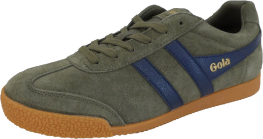 Gola Classics Khaki/Navy Harrier Trainers