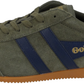 Gola Classics Khaki/Navy Harrier Trainers