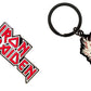 The Classic Iron Maiden Metal Key Rings