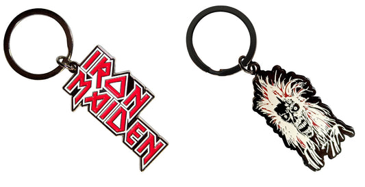 The Classic Iron Maiden Metal Key Rings