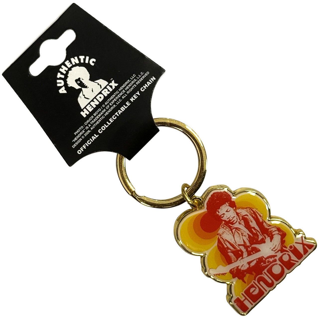 The Classic Jimi Hendrix Records Key Rings