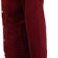 Mens 60s Retro Vintage  Burgundy Cord Western Trucker Jacket