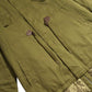 Lambretta Mens Khaki Green Vintage Parka