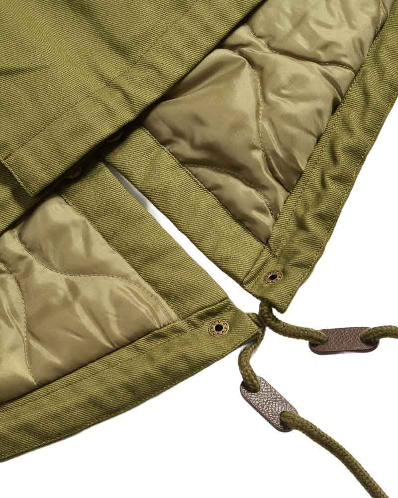 Lambretta Mens Khaki Green Vintage Parka
