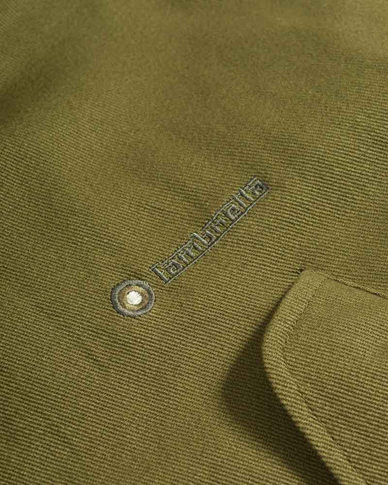 Lambretta Mens Khaki Green Vintage Parka
