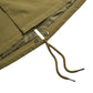 Lambretta Mens Khaki Green Ripstop Waterproof Parka