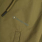Lambretta Mens Khaki Green Ripstop Waterproof Parka