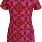 LHM Ladies 60s Retro Mod Vintage Pink Mini Dress