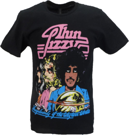Camisetas Officially Licensed para hombre con estampado en la parte posterior de la lista de canciones de Thin Lizzy Vagabonds