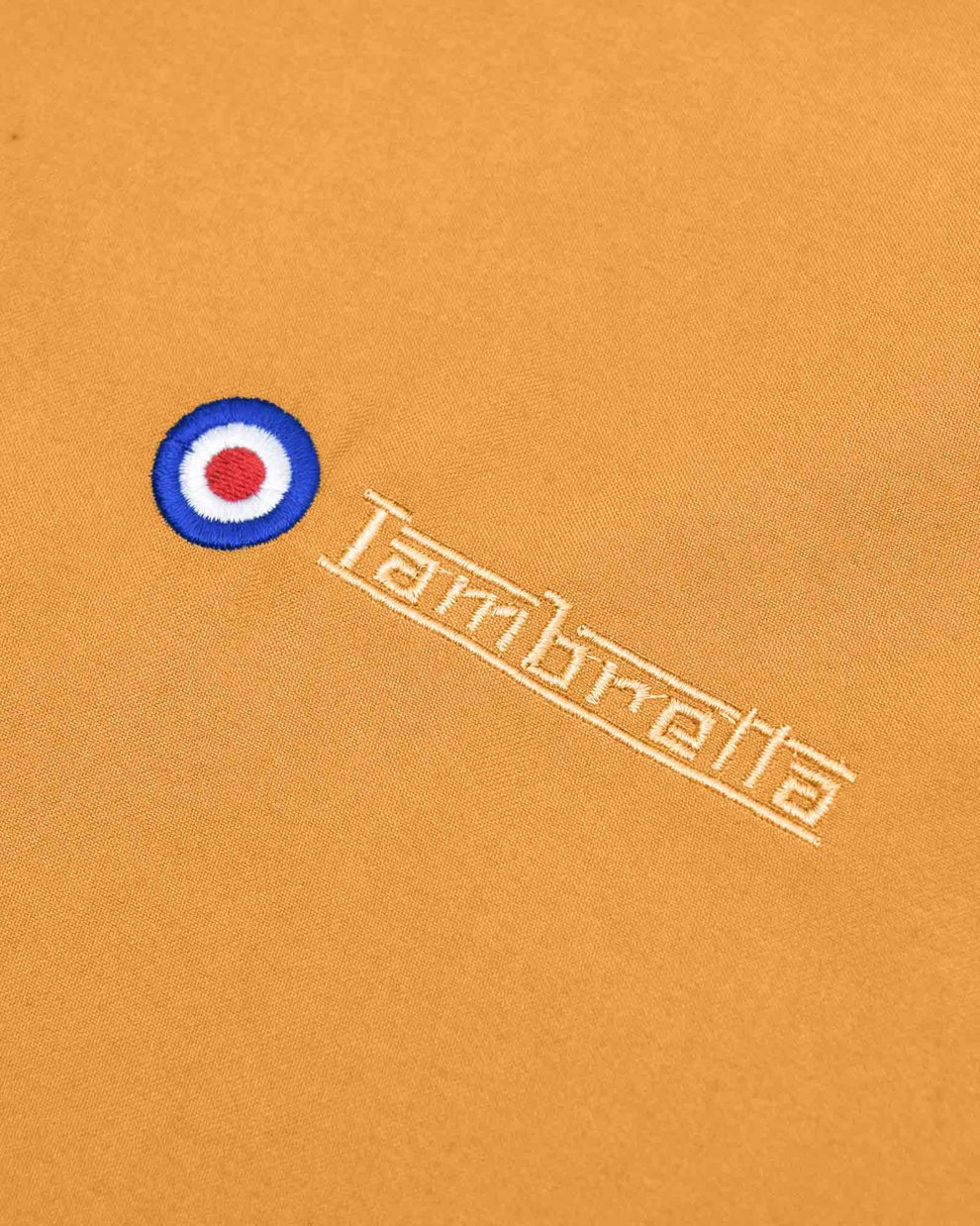 Lambretta Mustard Yellow Showerproof Harrington Jacket