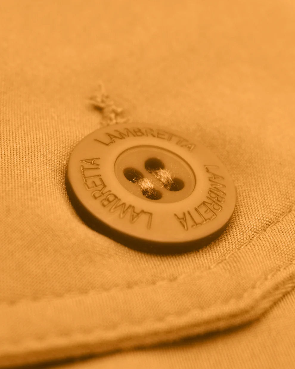 Lambretta Mustard Yellow Showerproof Harrington Jacket