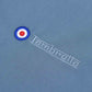 Lambretta Mid Blue Showerproof Harrington Jacket