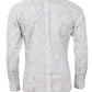 Relco Mens Limited Edition Retro Print Button Down Shirt