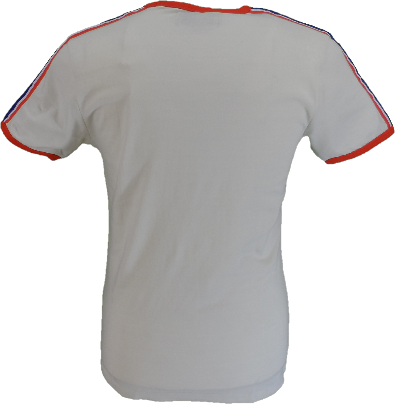 Madcap England Mens Off White Cassette Ringer T Shirt
