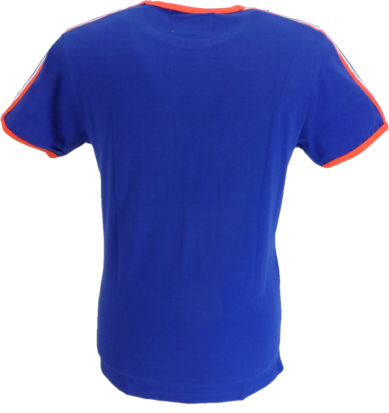 Madcap England Mens Blue Cassette Ringer T Shirt