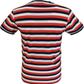 Madcap England Mens Red/White/BlueBeatwave T Shirt