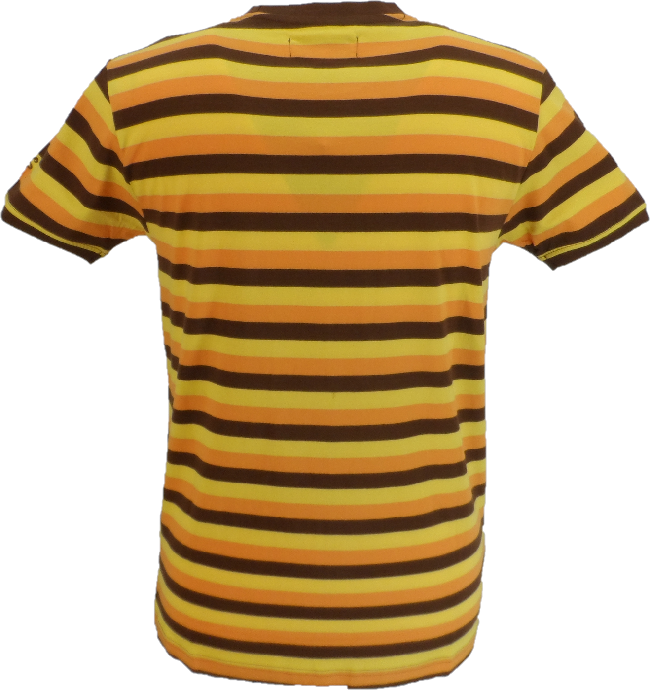 Madcap England Mens Orange/Yellow/Brown Beatwave T Shirt