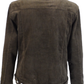 Mens 60s Retro Vintage Cord Western Brown Trucker Jacket
