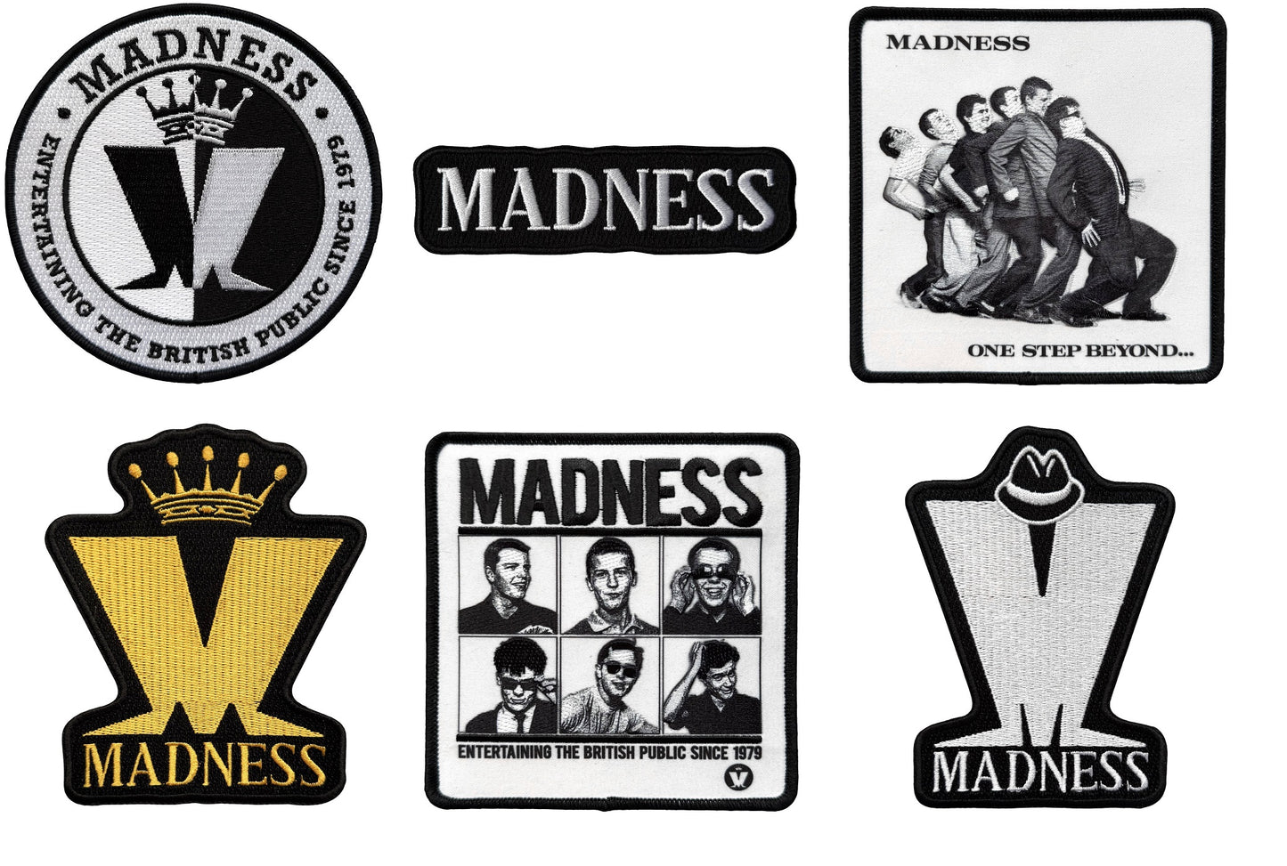 The Madness Iron On Arm Patches