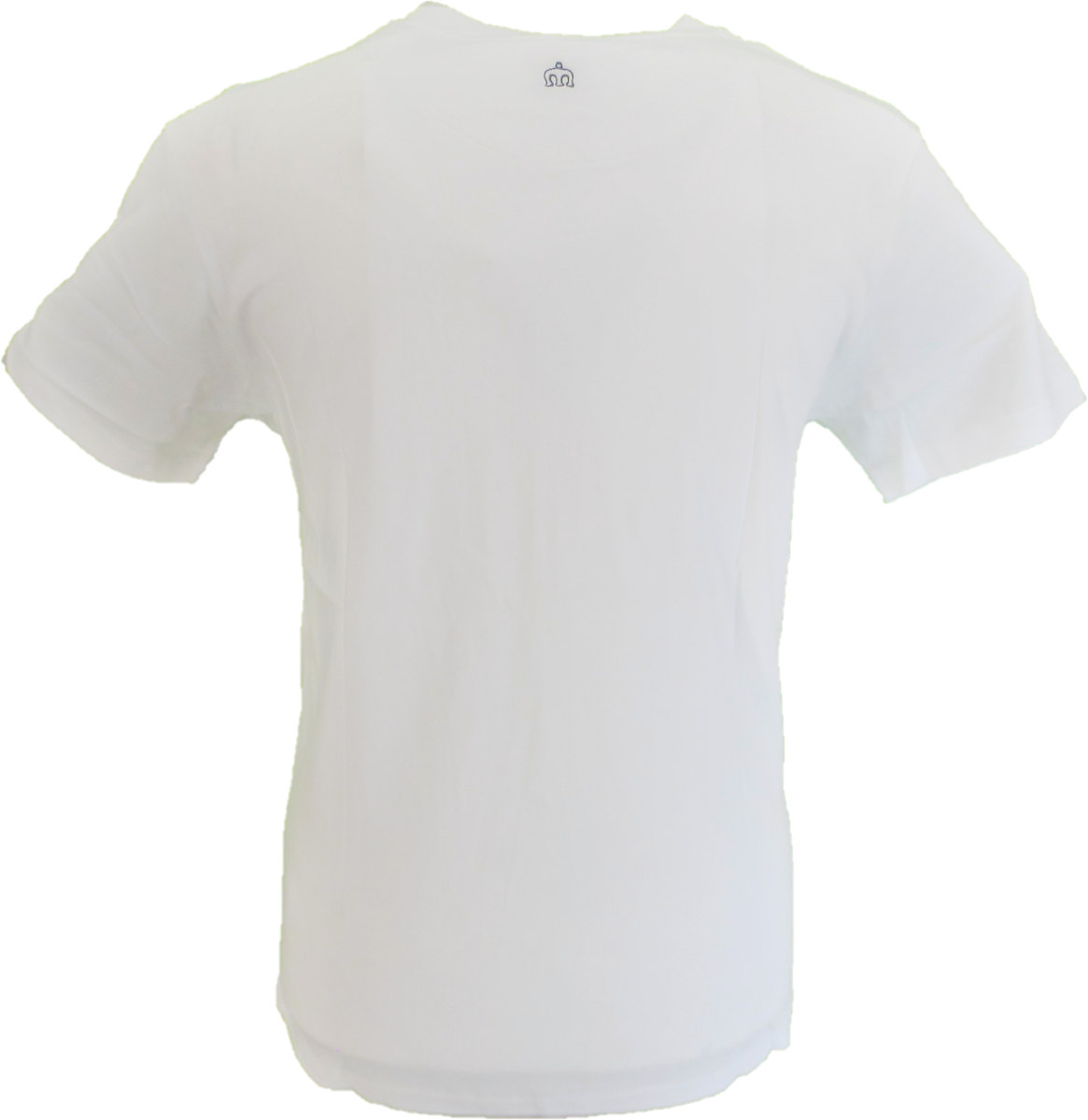 Camiseta blanca costello para hombre Merc London