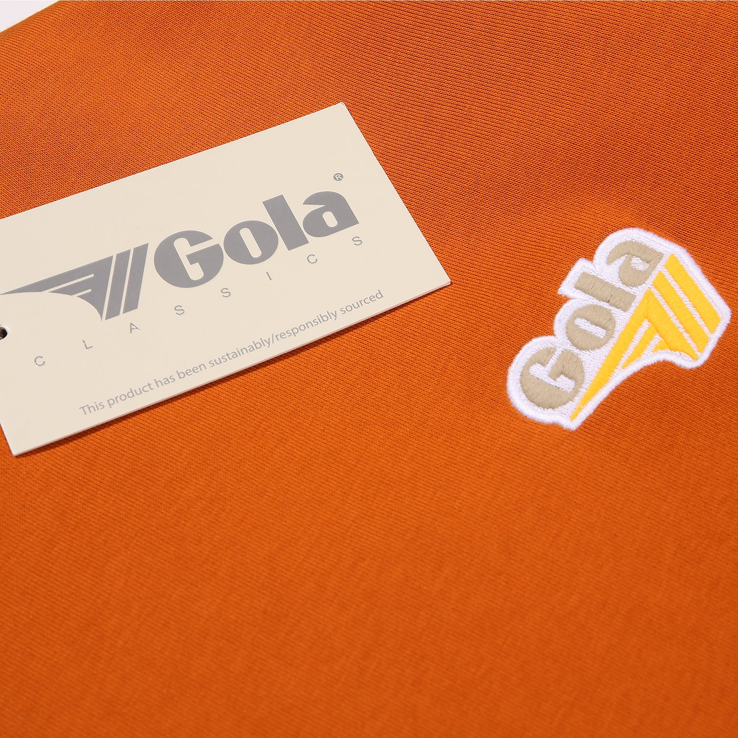 Gola Mens Rust Brown Logo Sweatshirt