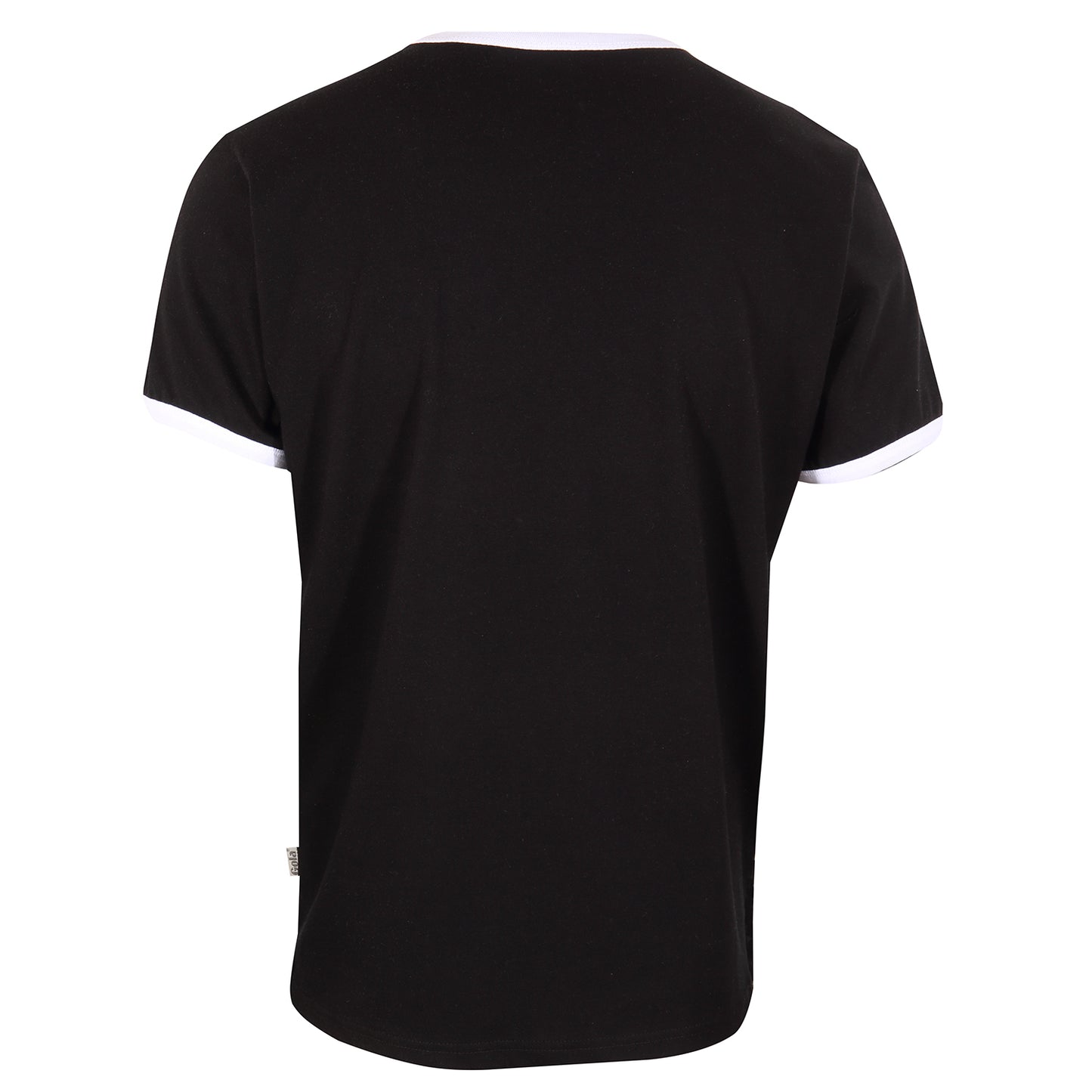 Gola Mens Black/White Retro Ringer T Shirt