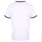 Gola Mens White/Black Retro Ringer T Shirt