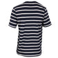 Gola Mens Navy Striped Retro T Shirt