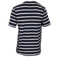Gola Mens Navy Striped Retro T Shirt