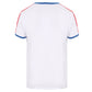 Gola Mens White Taped Stripes Ringer T Shirt