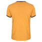 Gola Mens Gold Retro Ringer T Shirt