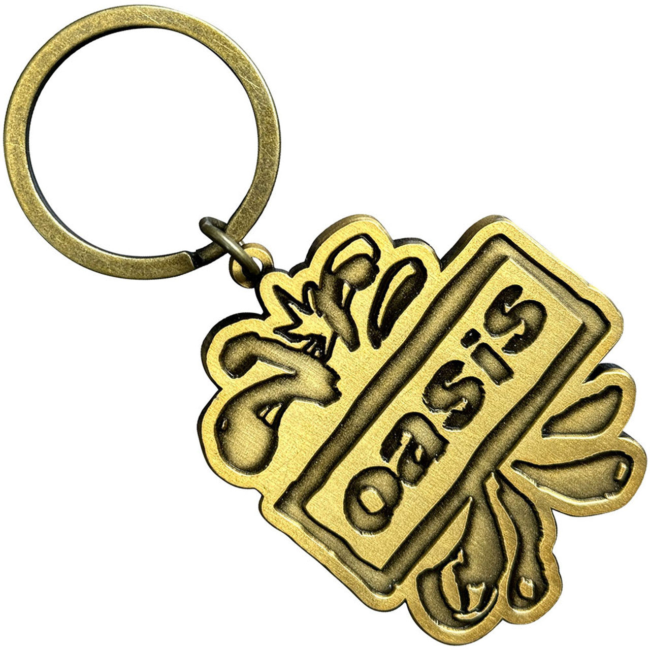 クラシックな Oasis メタルキーホルダー – Mazeys UK