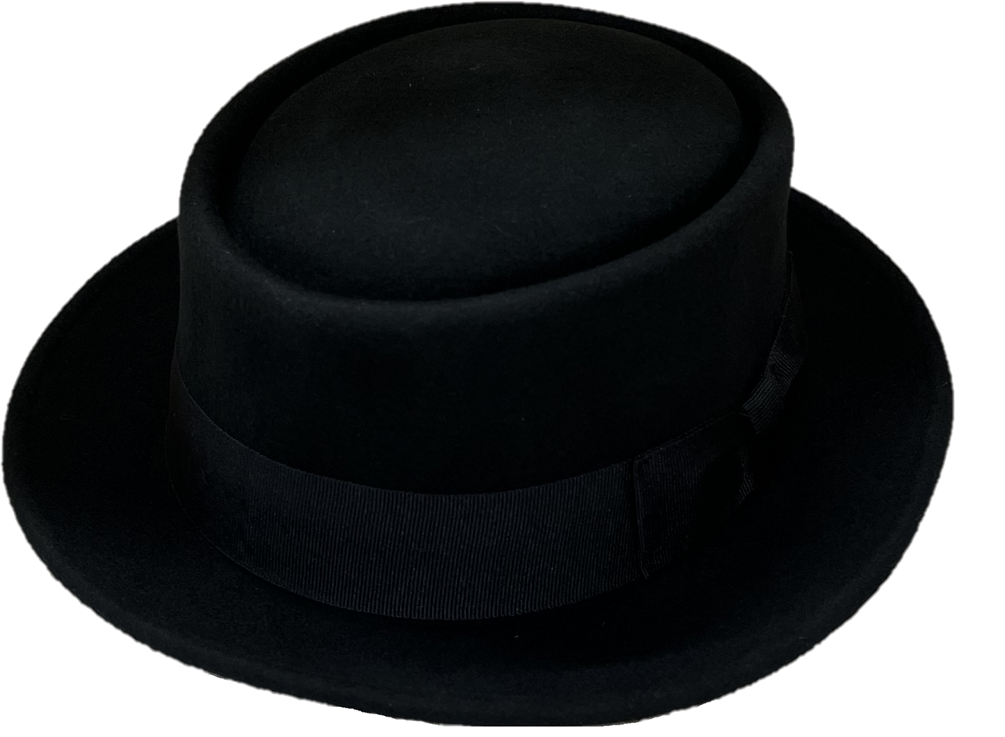 Mens Classic 100% Wool Porkpie Hats