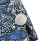Lambretta Mens White Blue Paisley Short Sleeved Button Down Shirts