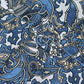 Lambretta Mens White Blue Paisley Short Sleeved Button Down Shirts