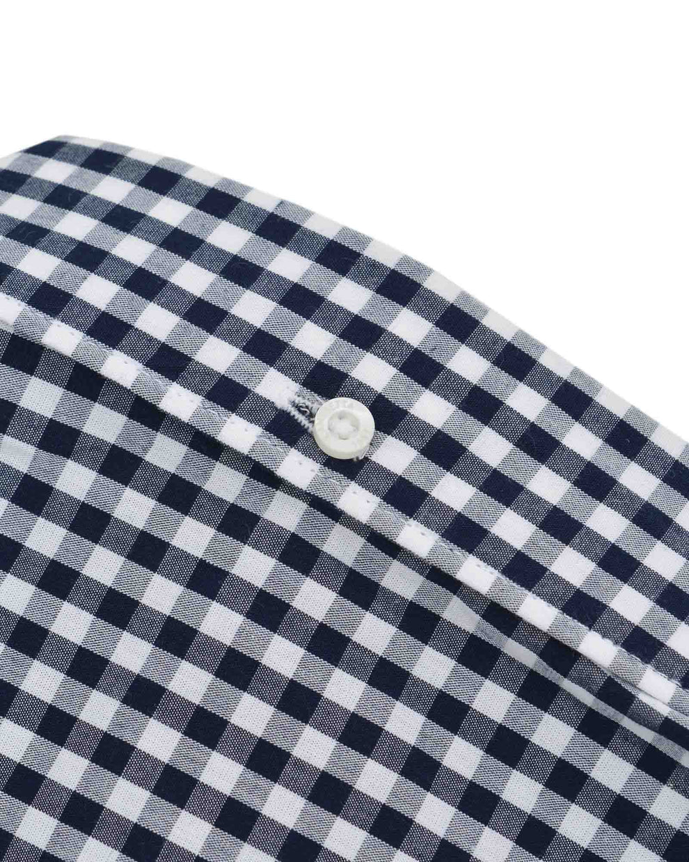 Lambretta Mens Navy/White Short Sleeved Button Down Shirts